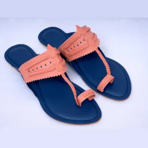 Razia Faux Leather Kolahapuris