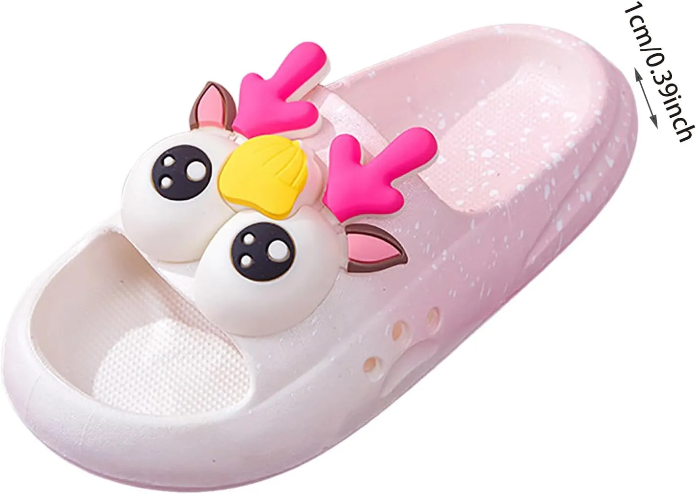 Shower Slippers Bathroom Pool Sandals Girl Comfortable And Soft One Foot Fashionable Gradient Color Cartoon Home Slippers