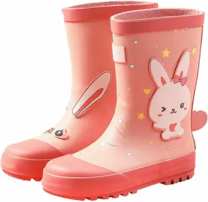 Toddler Kids Reflective Stripes Rain Boots Waterproo Rubber Boots In 3D Dinosaur Patterns For Boys Girls Rubber Boots