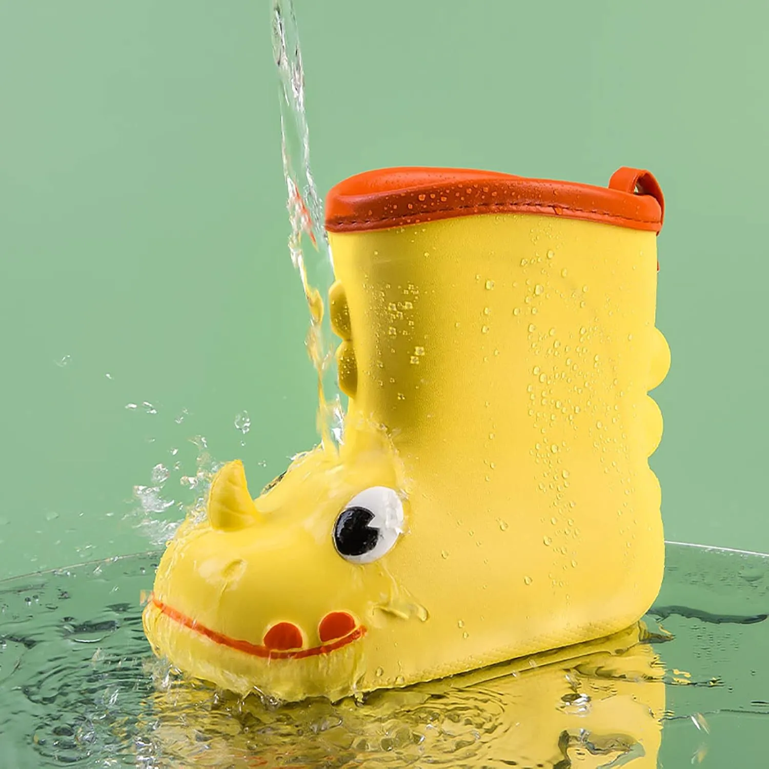 Toddler Rain Boots Cute Patterns EVA Baby Outdoor Shoes Rain Boots For Toddlers Boys Rubber Boots Waterproo Boots