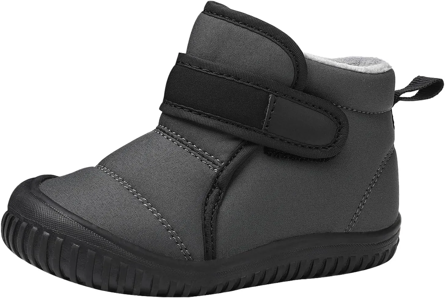 Toddler Winter Snow Boots Boys Girls Cold Weather Baby Faux Fur Shoes Toddler Soft Bottom Breathable Shoes Girls
