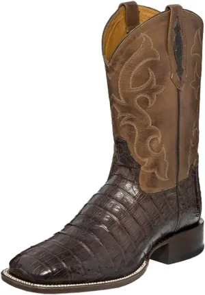 Tony Lama Mens Canyon Square Toe BRN Boots