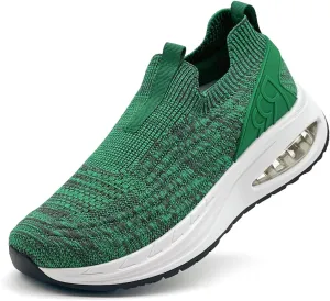 Wide Toe Box Shoes for Men and Women Arch Support Walking Shoes Cushioned Road Running Shoes Non Slip Mens Air Walking Sneakers for Athletic Tennis Orthopedic Plantar Fasciitis Workout Green39