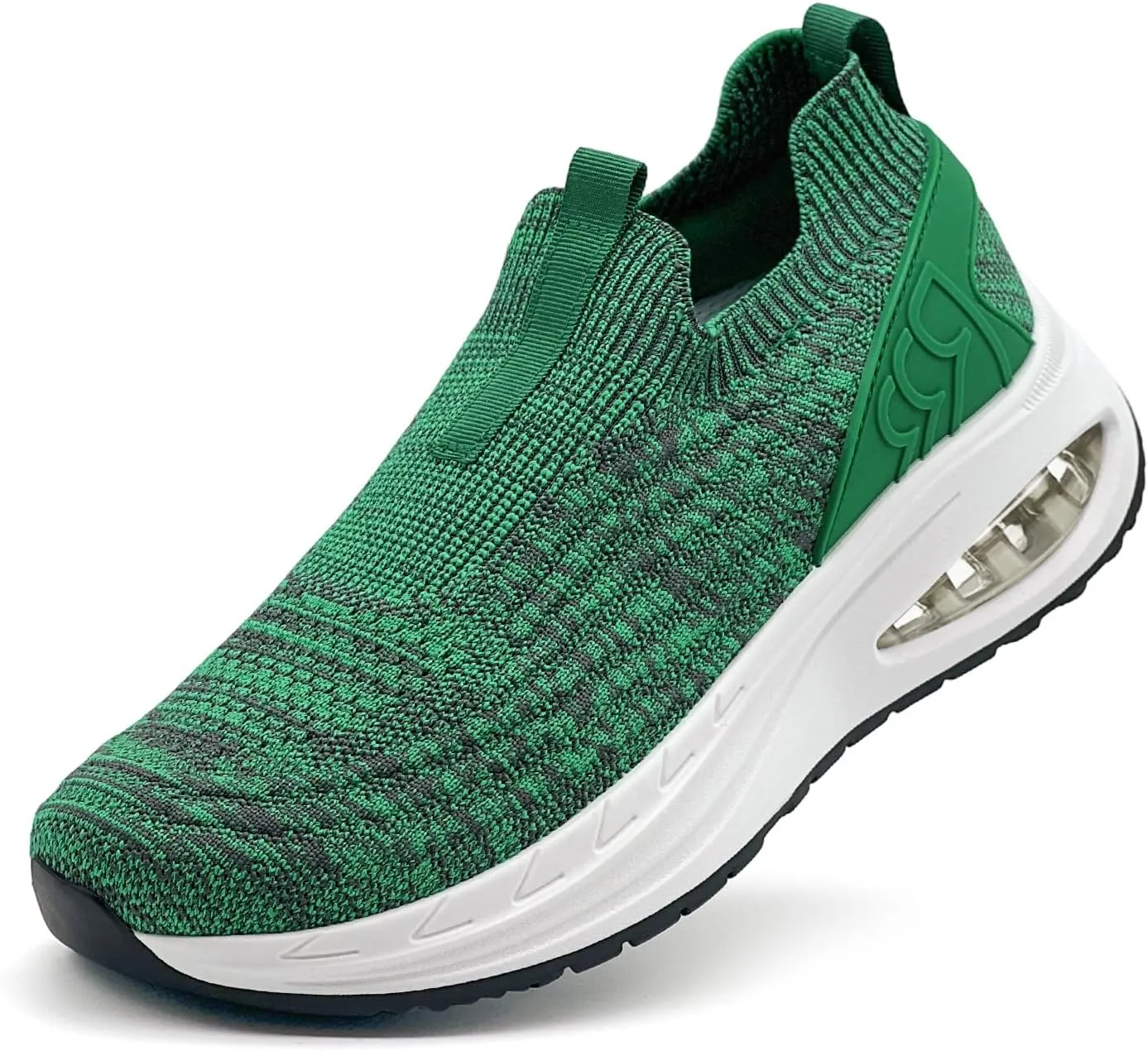 Wide Toe Box Shoes for Men and Women Arch Support Walking Shoes Cushioned Road Running Shoes Non Slip Mens Air Walking Sneakers for Athletic Tennis Orthopedic Plantar Fasciitis Workout Green39