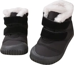 Winter Boots Kids Winter Boots with Wide Toe Box Warm Non-Slip Waterproof Lightweight Snow Boots for Toddler