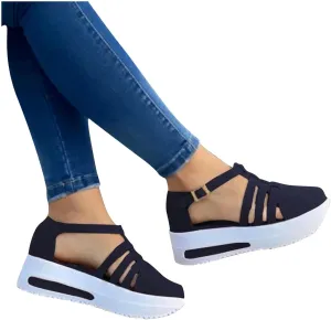 Women's Rhinestone Gladiator Sandals Flat Blue Bohemian Sandals Wedding Sandals Gem Bridal Bridesmaid Sandals