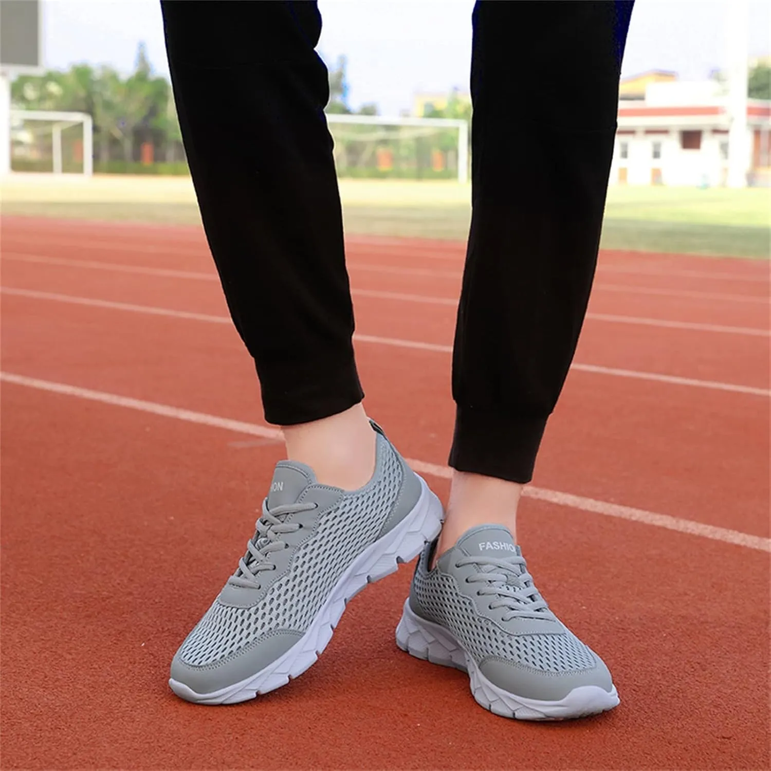 Women's Rhinestone Mesh Slip On Walking Shoes Fashion Breathable Running Shoes for Men Slip On Brown Casual Shoes Slip On Sneakers Brown Tennis Shoe Cross Trainer Shoe