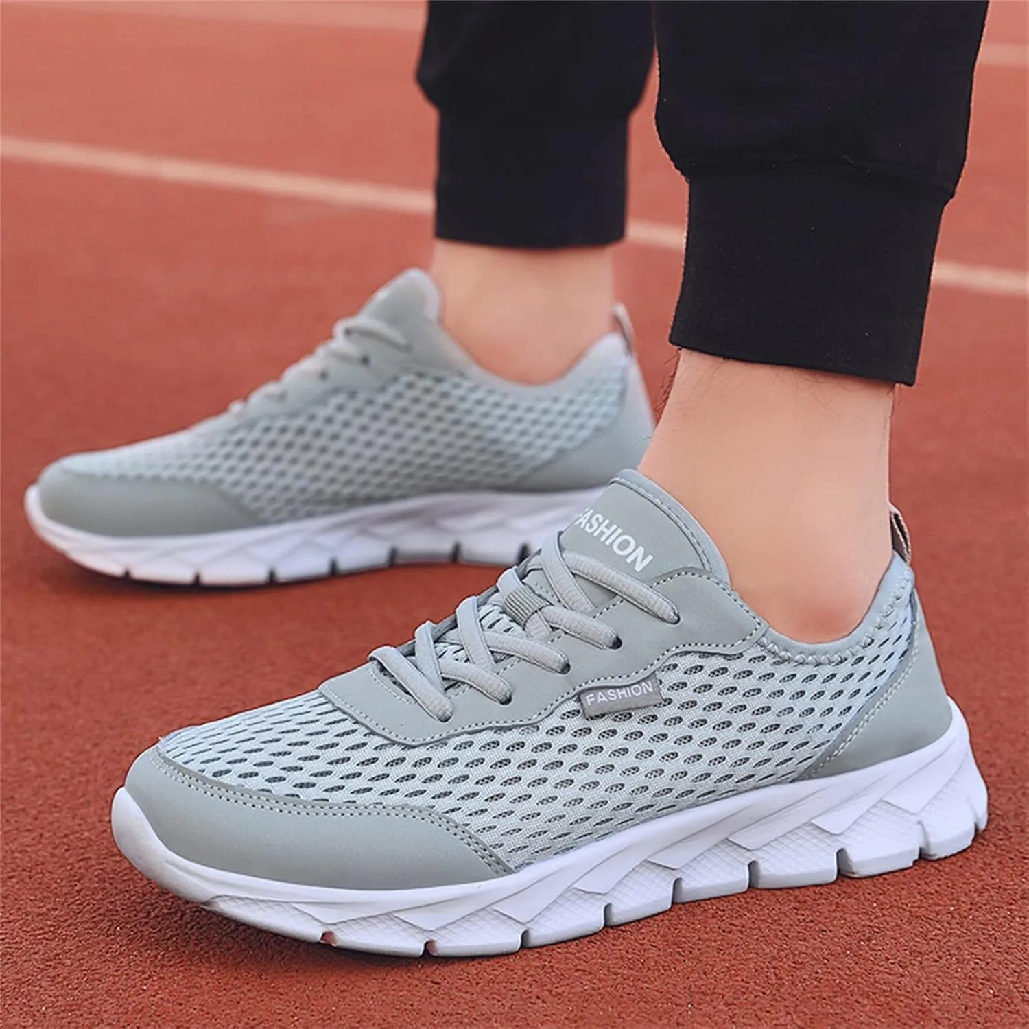 Women's Rhinestone Mesh Slip On Walking Shoes Fashion Breathable Running Shoes for Men Slip On Brown Casual Shoes Slip On Sneakers Brown Tennis Shoe Cross Trainer Shoe