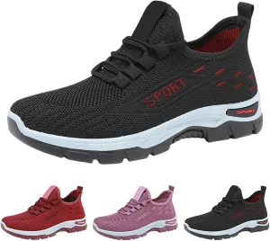 Womens Running Shoes Lightweight Breathable No Slip Sneakers Gym Athletic Workout Casual Sports Ladies Tennis Shoes
