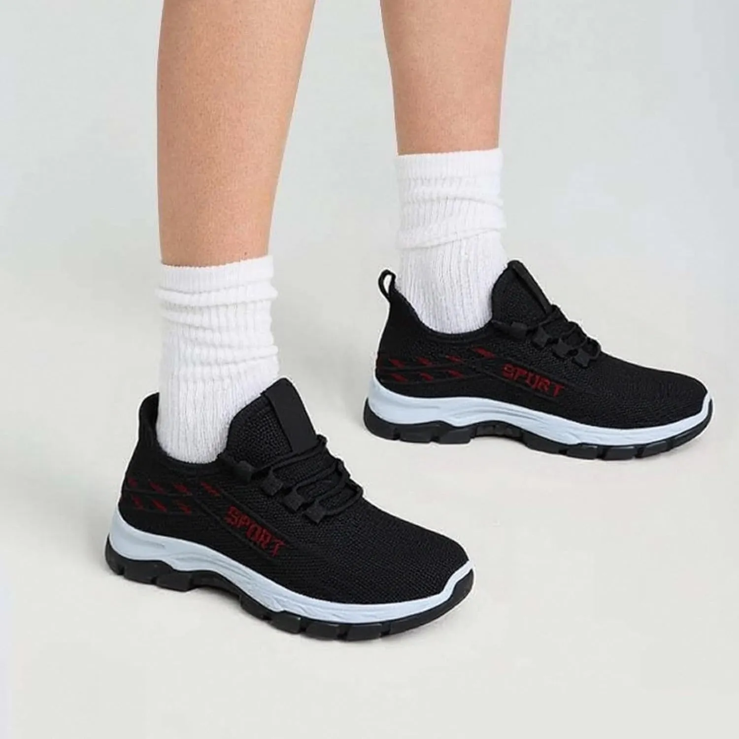 Womens Running Shoes Lightweight Breathable No Slip Sneakers Gym Athletic Workout Casual Sports Ladies Tennis Shoes
