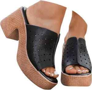 Women's Sandals Comfortable Casual Summer Slide with Arch Support Stylish Open Toe Design Perfect for Beach and Parties