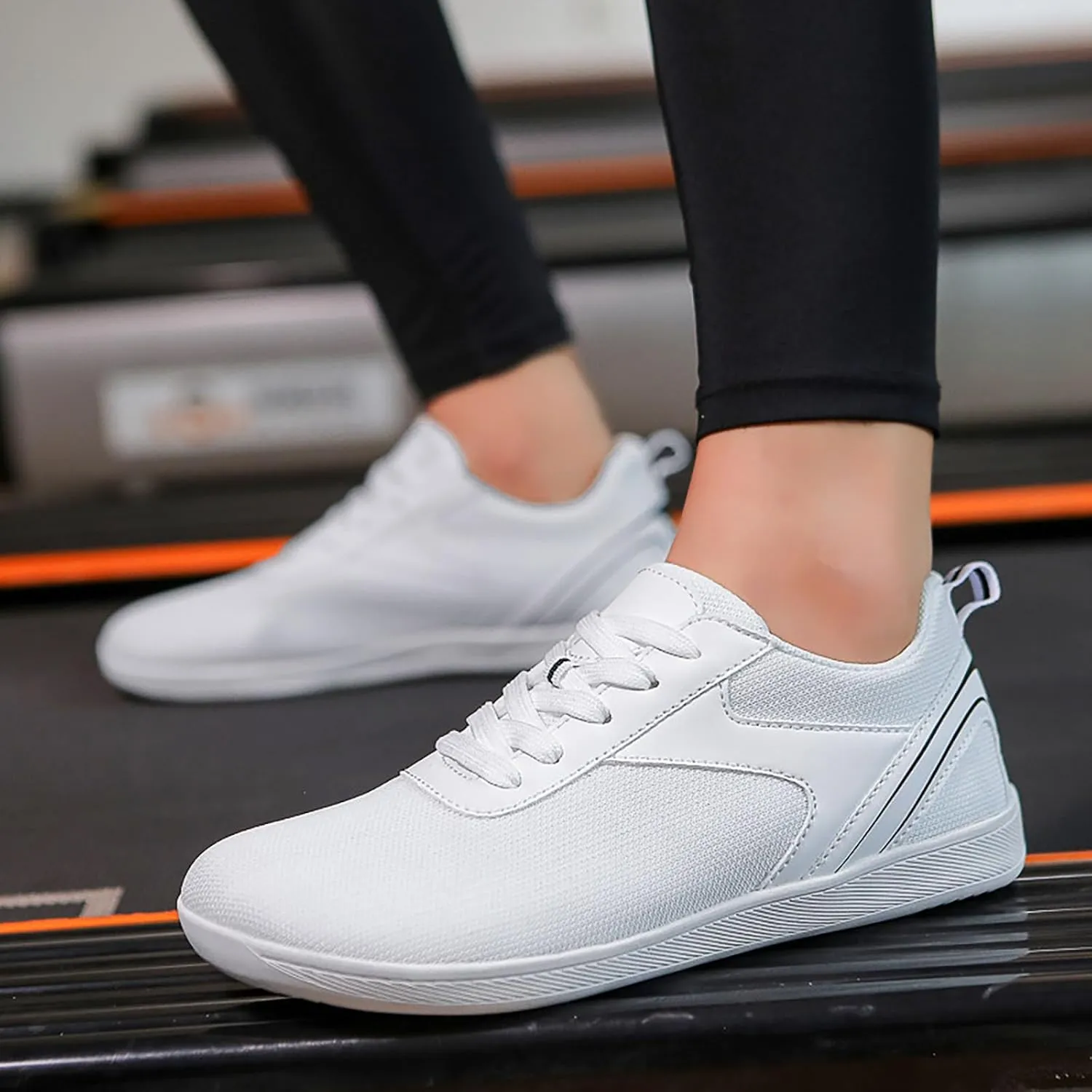 Womens Tennis Shoes Cute Woman Shoes Casual High Top Sneakers Men's KnitFlex Breeze Mesh Sneakers Oxfords Lace Black Tennis Shoe Cross Trainer Shoe