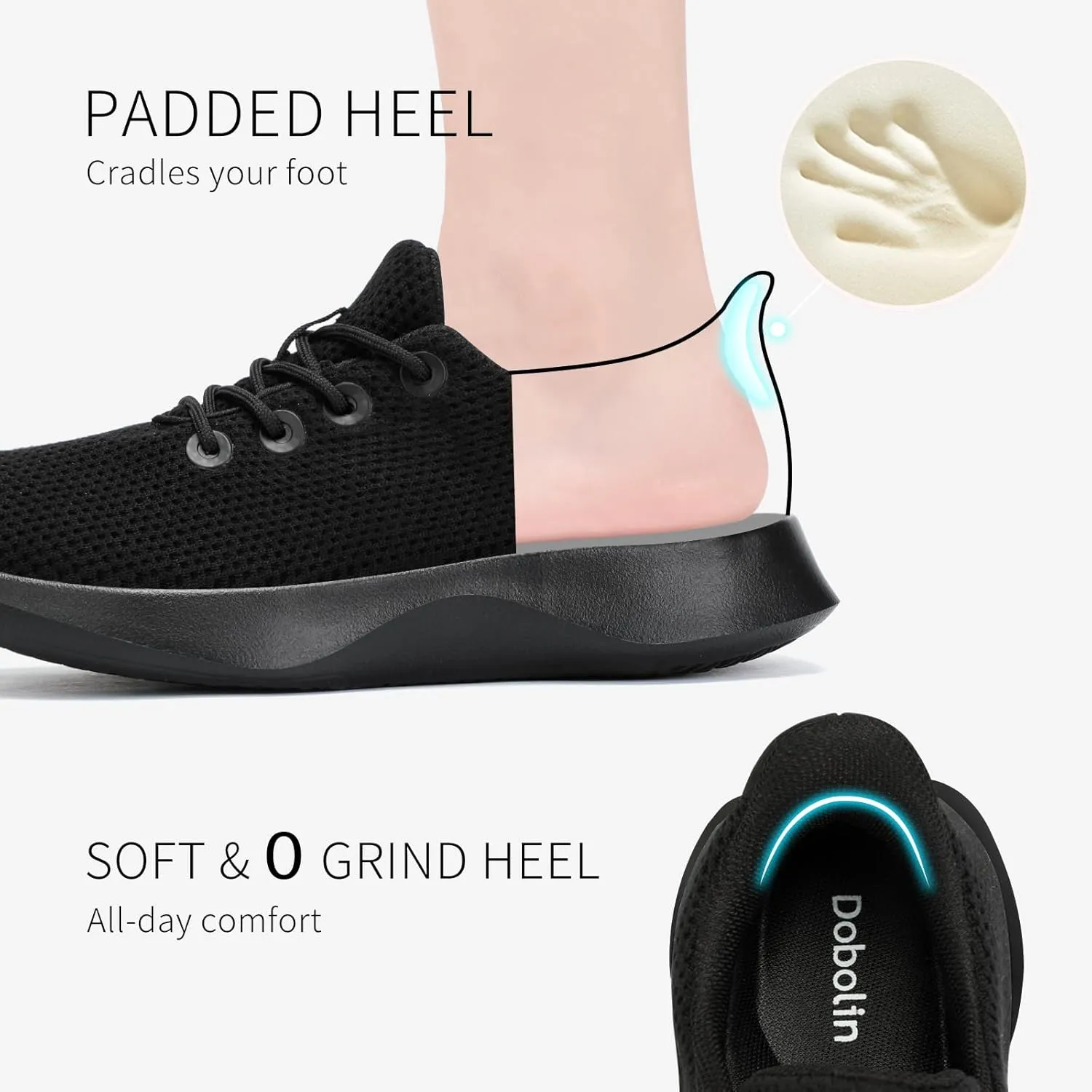 Womens Walking Shoes with Arch Support, Slip on Sneakers Women Fashion Sneakers, Tennis Shoes Comfortable Orthopedic