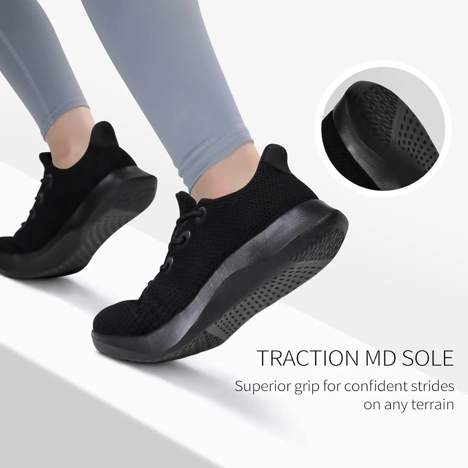 Womens Walking Shoes with Arch Support, Slip on Sneakers Women Fashion Sneakers, Tennis Shoes Comfortable Orthopedic