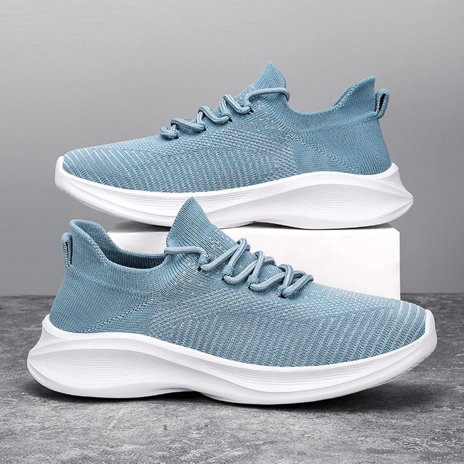 Workout Athletic Sport Shoes for Men Supportive Running Athletic Sneaker Lightweight Non Slip Sneakers for Men